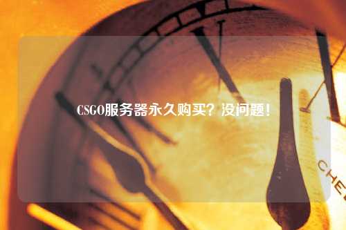 CSGO服務(wù)器永久購買(mǎi)？沒(méi)問(wèn)題！