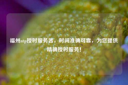 福州ntp授時(shí)服務(wù)器，時(shí)間準確可靠，為您提供精確授時(shí)服務(wù)！